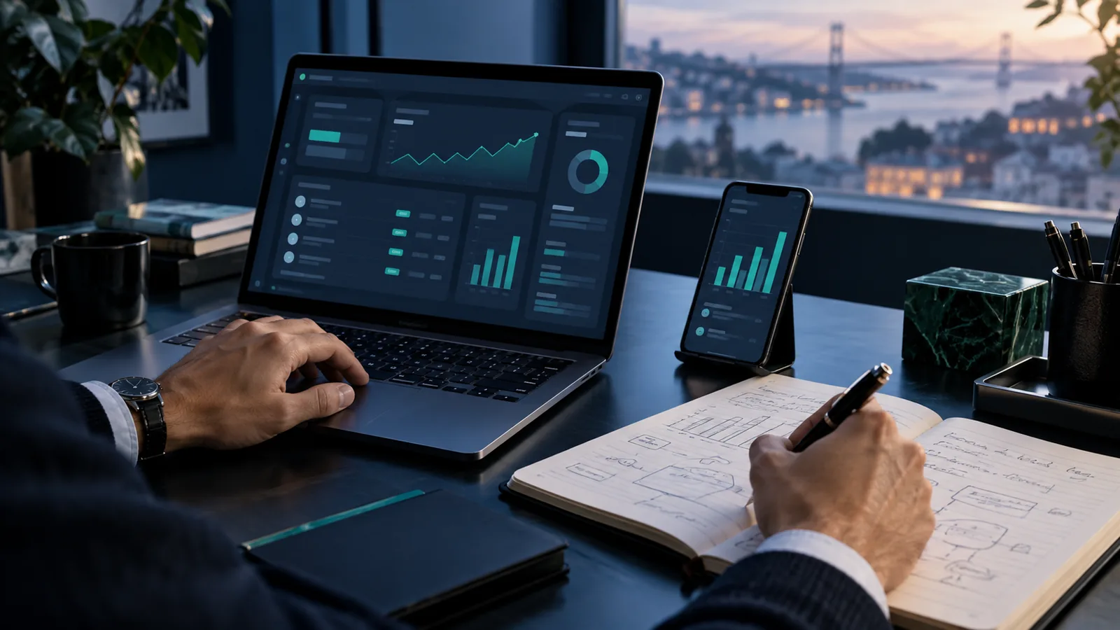 Calculadora e gráfico de custos de campanhas publicitárias